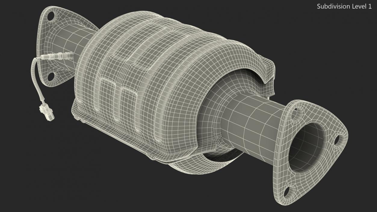 Catalytic Converter 3D model