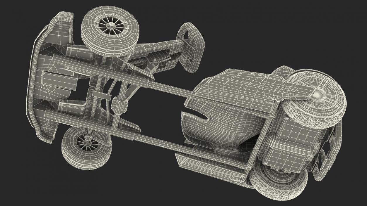 3D Segway Ninebot Gokart Rigged model