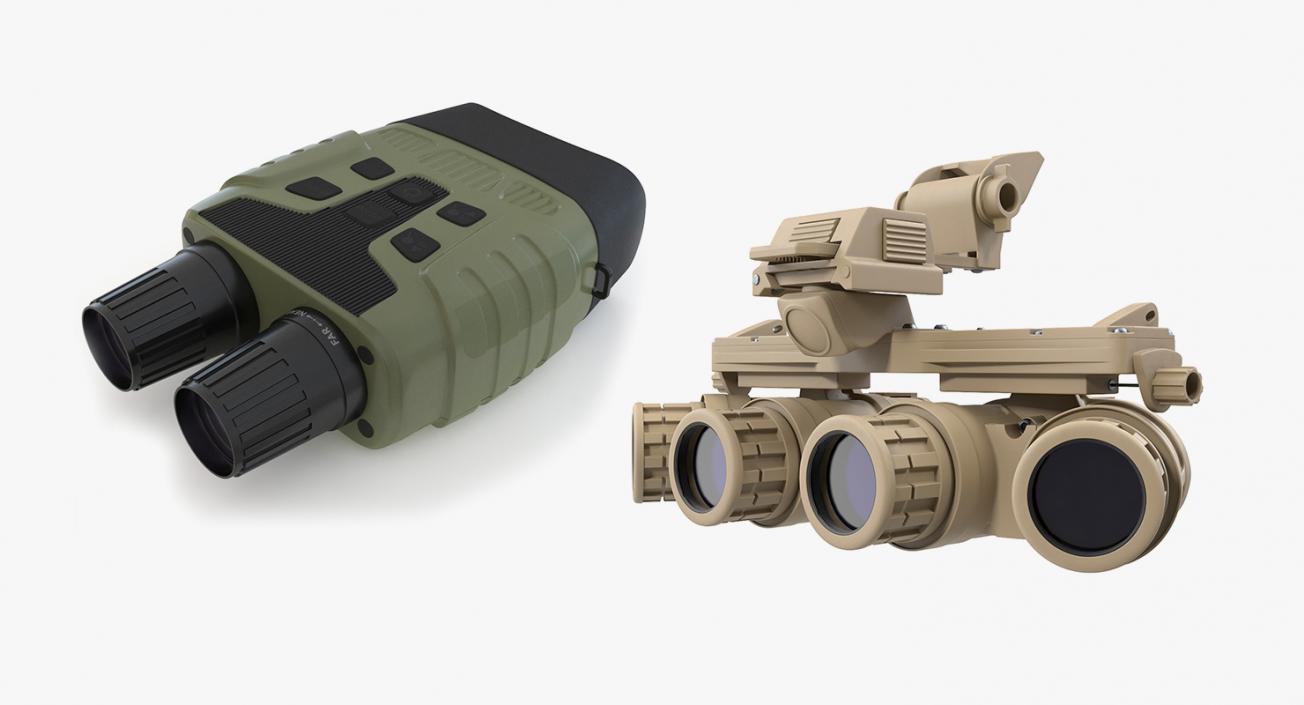 Night Vision Binoculars Collection(1) 3D