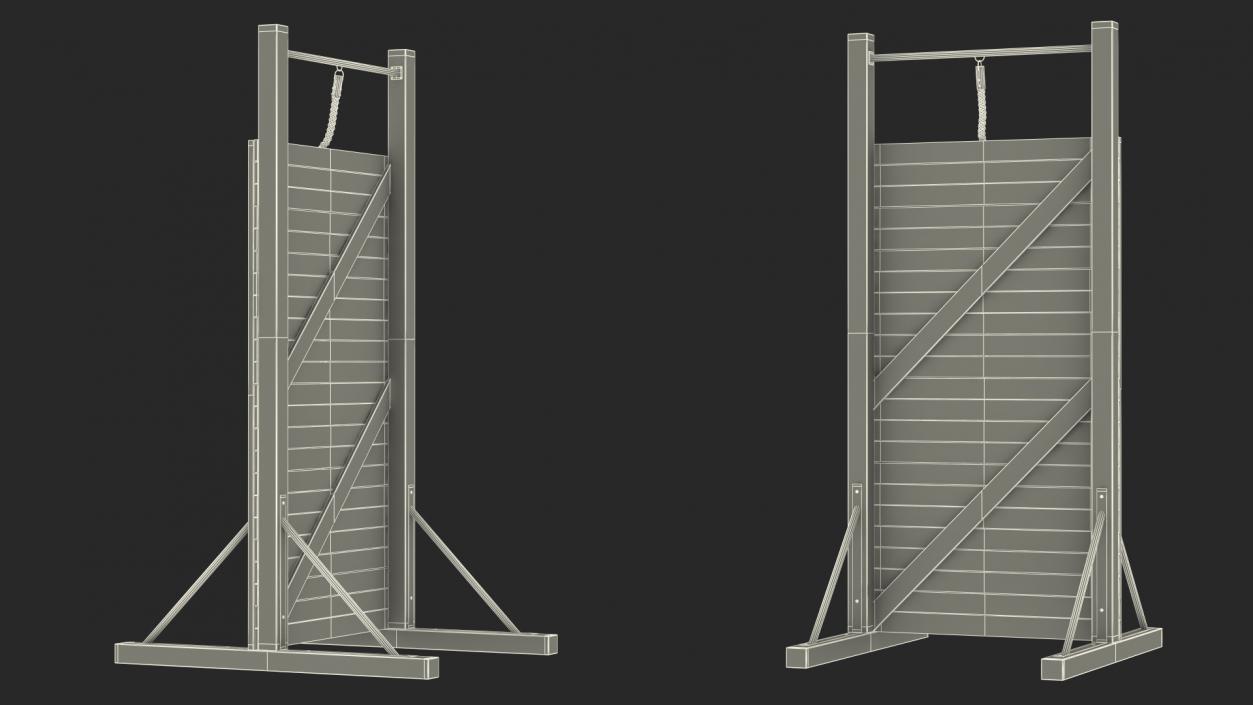 Obstacle Course Walls Collection 3D