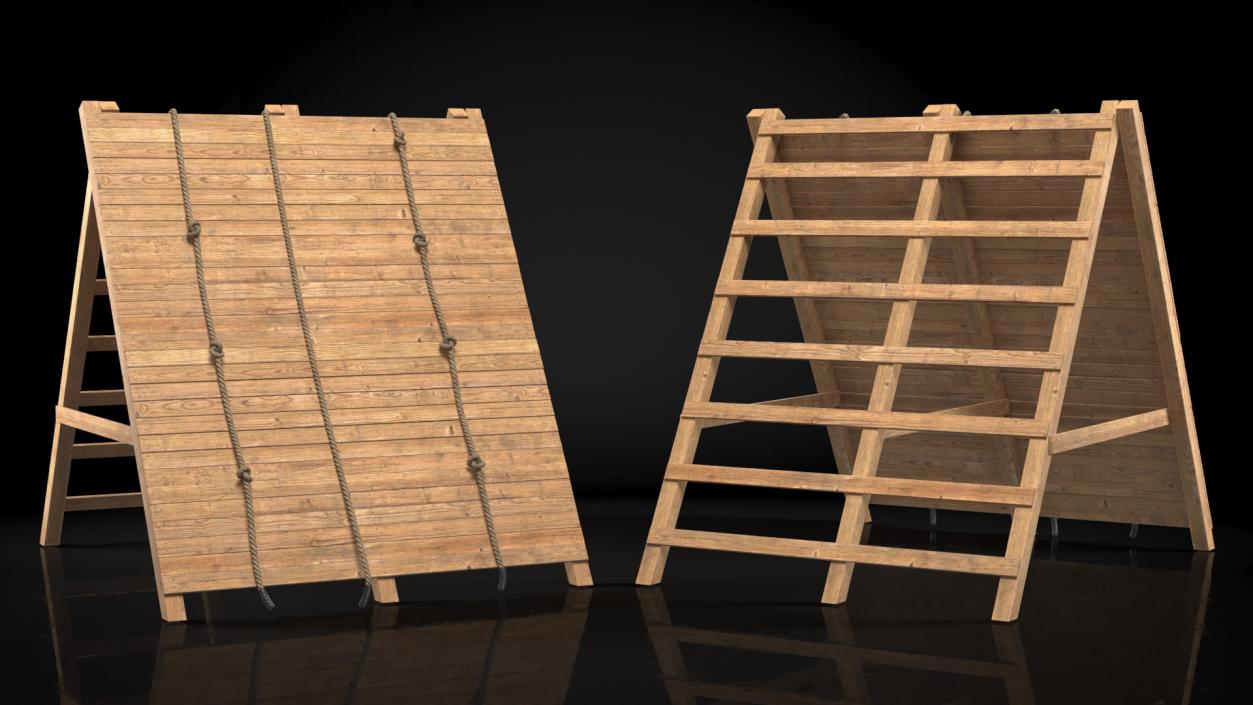 Obstacle Course Walls Collection 3D