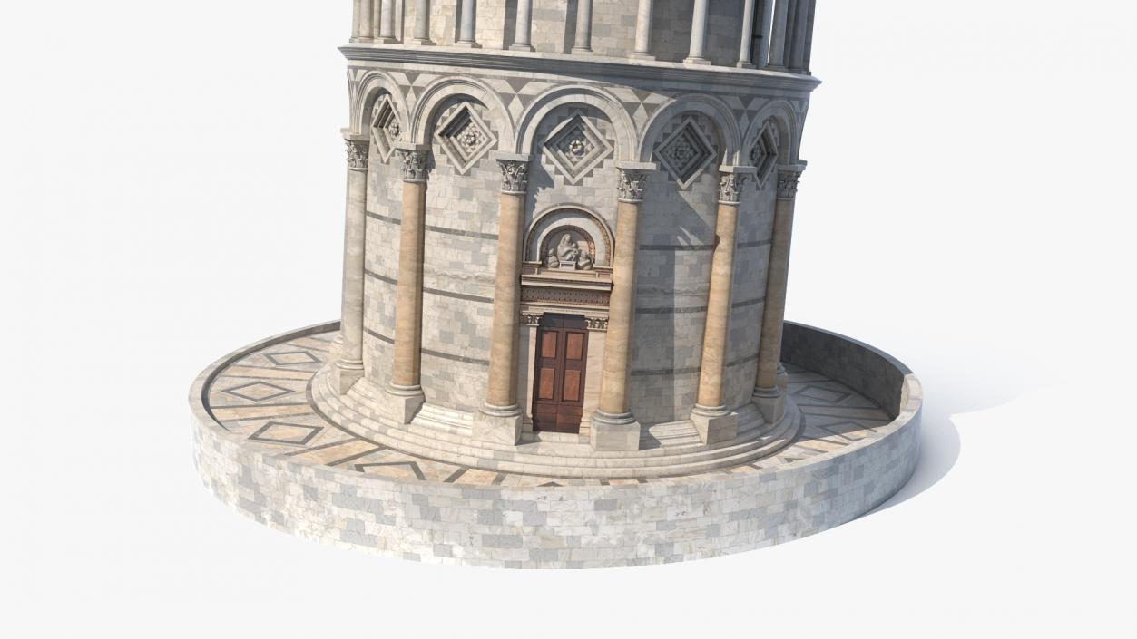 3D Leaning Tower of Pisa