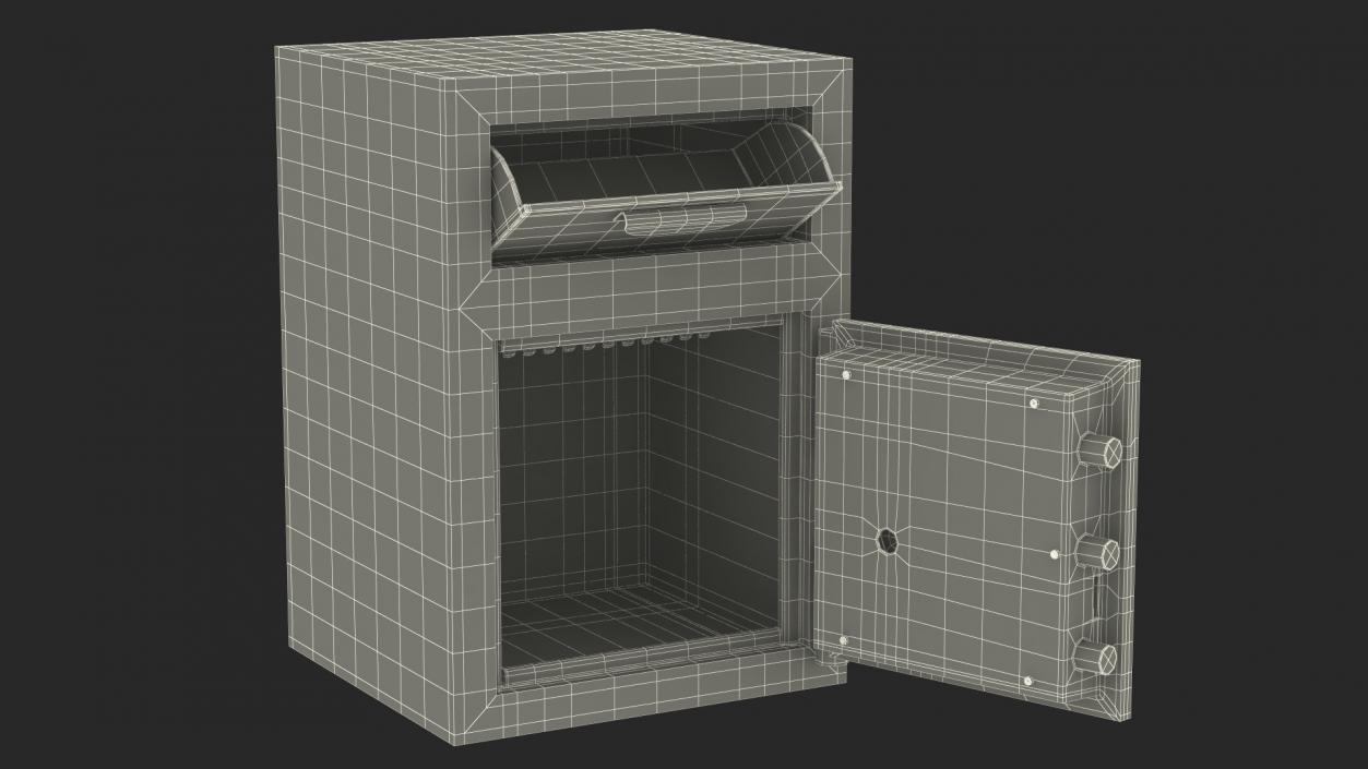 3D Drop Safe American Security ESL10 model