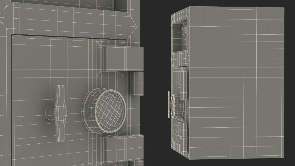 3D Drop Safe American Security ESL10 model