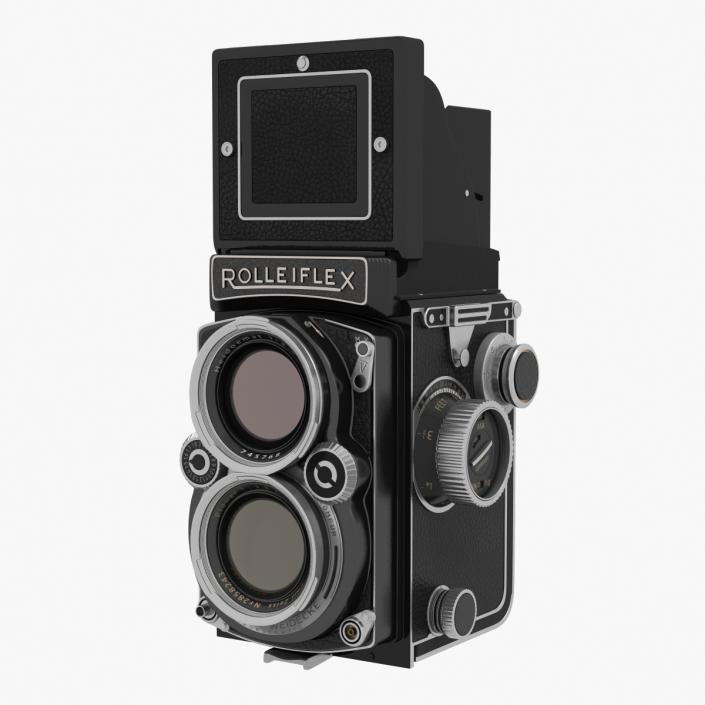 3D Rolleiflex TLR Film Camera