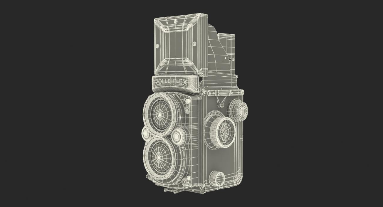 3D Rolleiflex TLR Film Camera