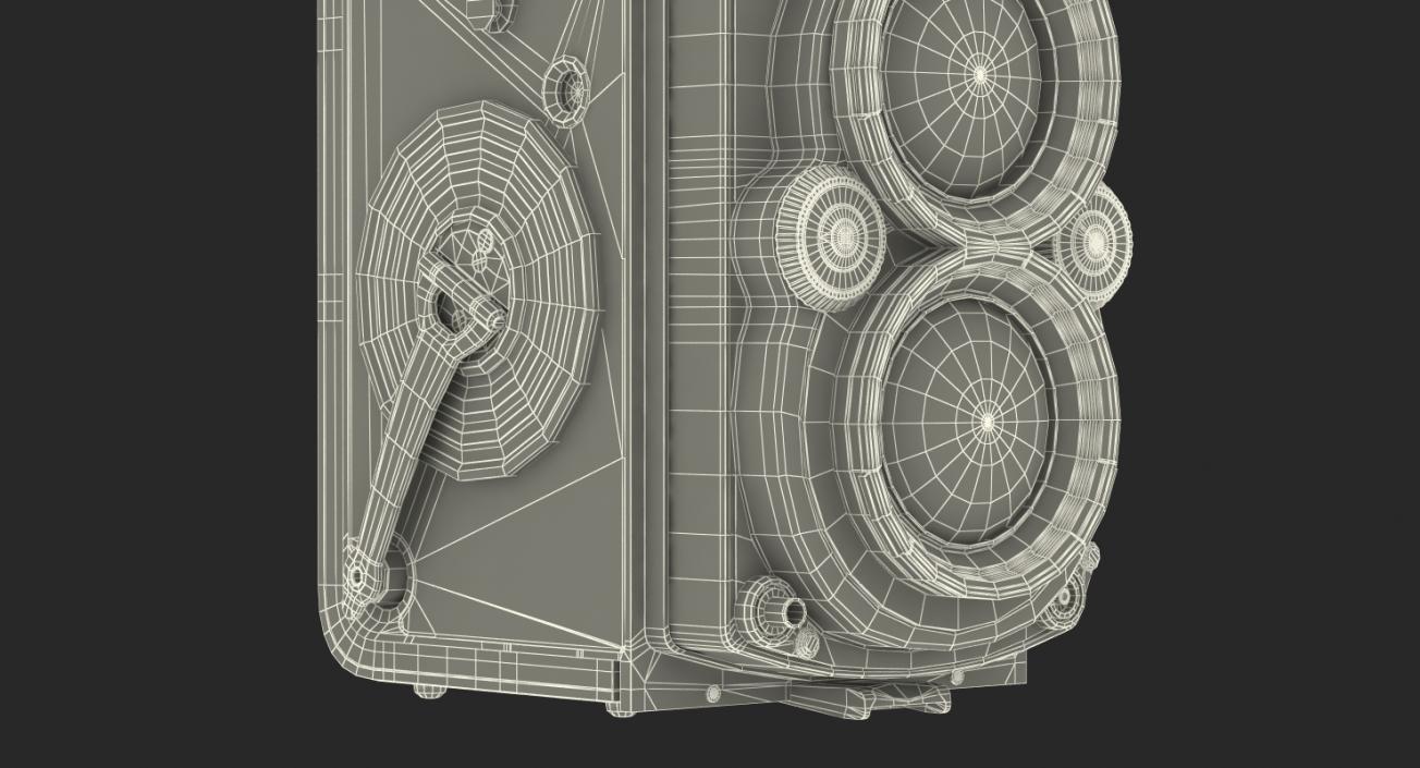 3D Rolleiflex TLR Film Camera