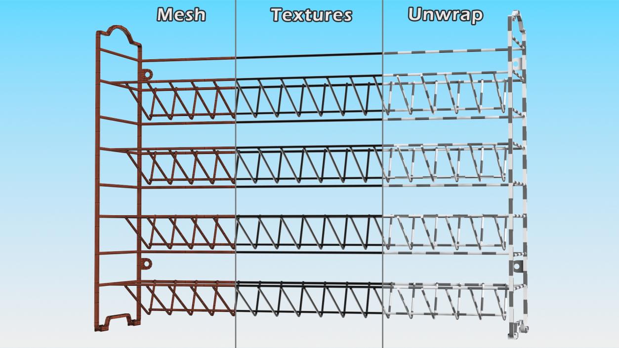 3D Spice Rack Empty