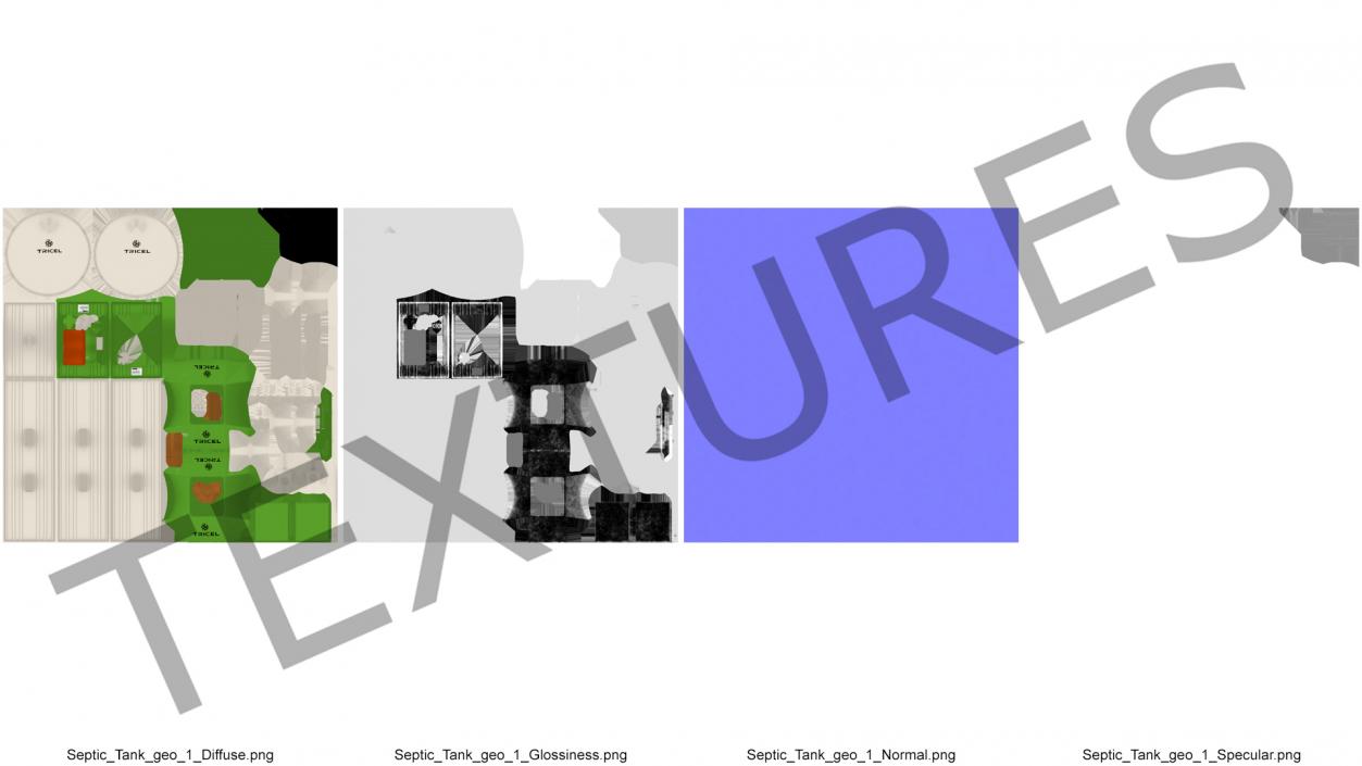 3D Tricel Novo Wastewater Treatment Plant model