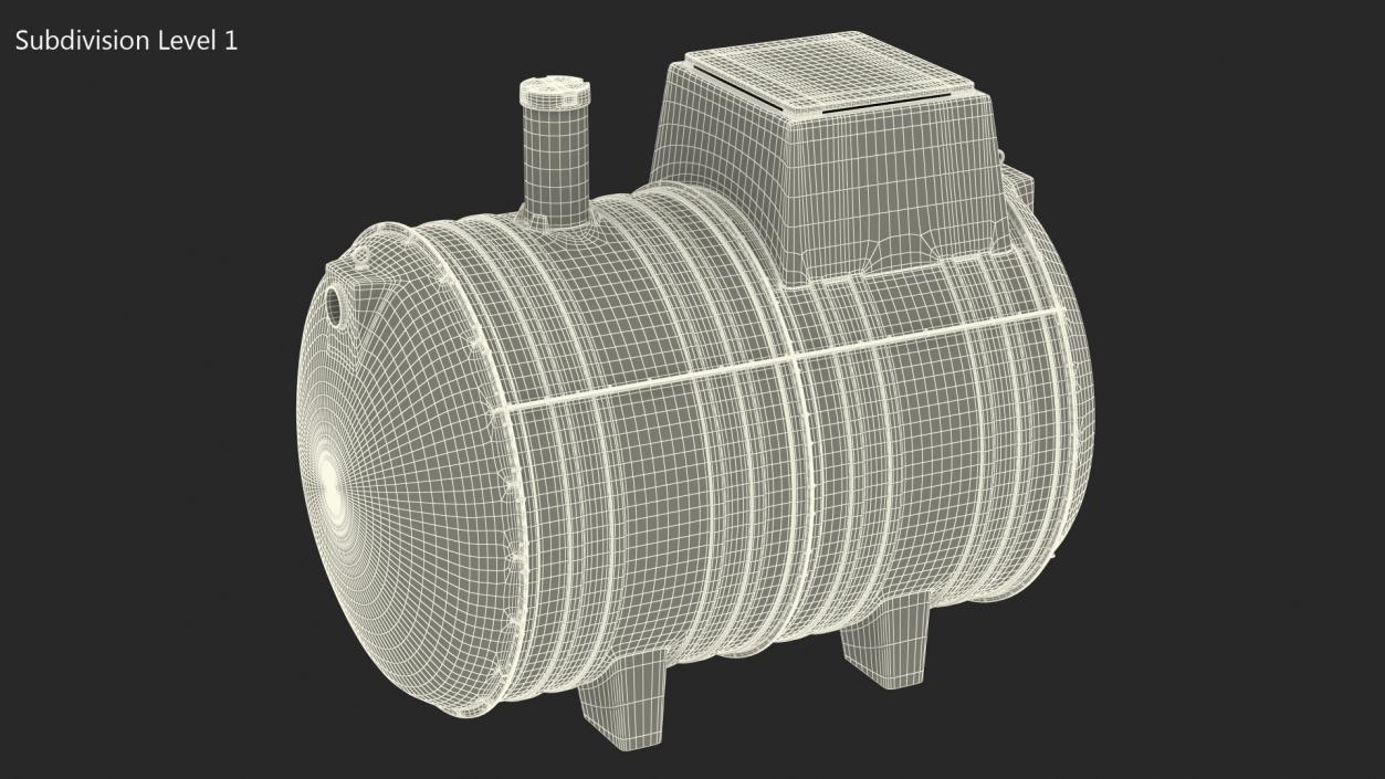 3D Tricel Novo Wastewater Treatment Plant model