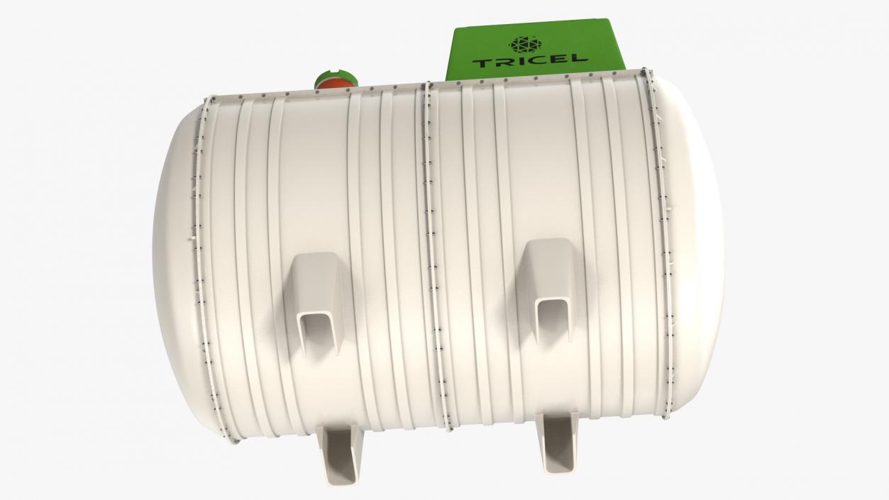 3D Tricel Novo Wastewater Treatment Plant model