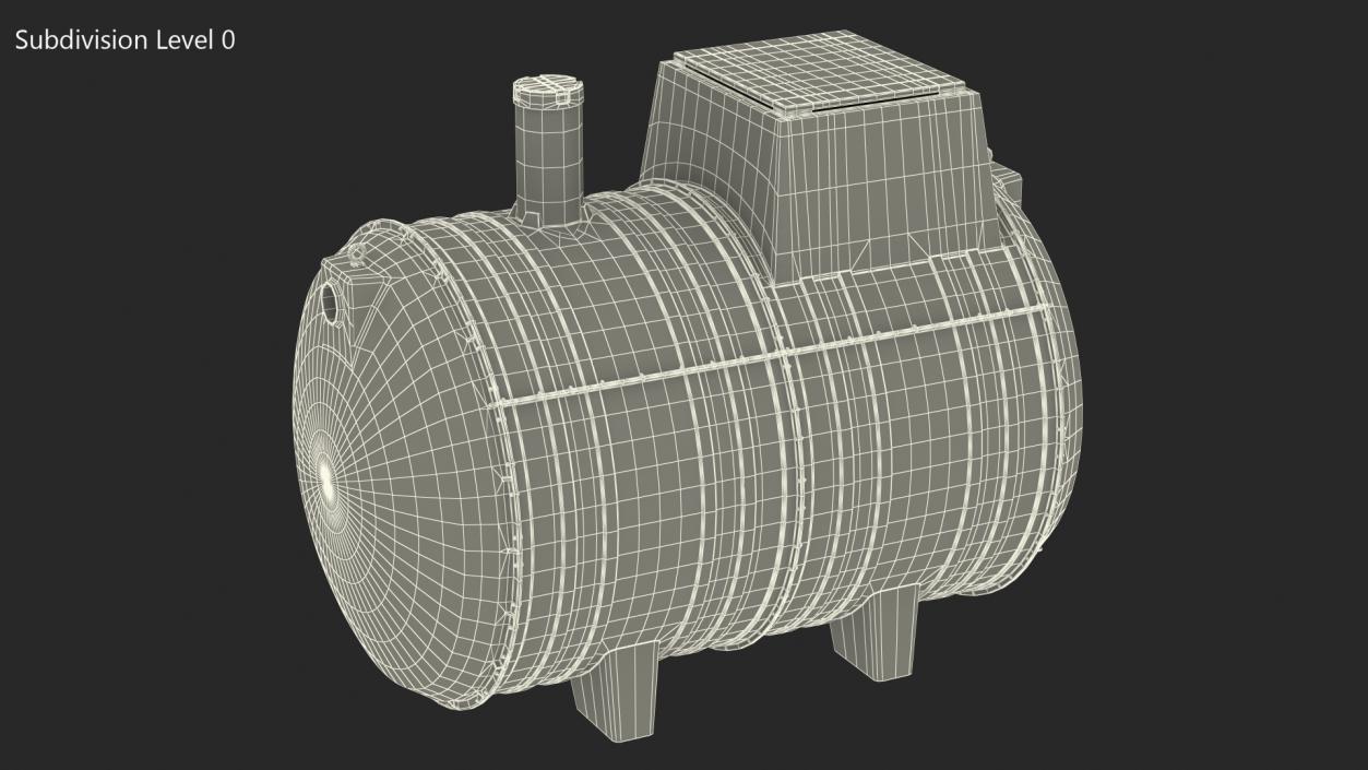 3D Tricel Novo Wastewater Treatment Plant model