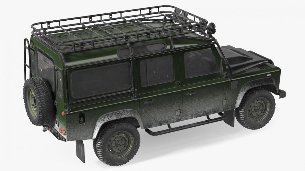 3D Dirty Off Road Car model