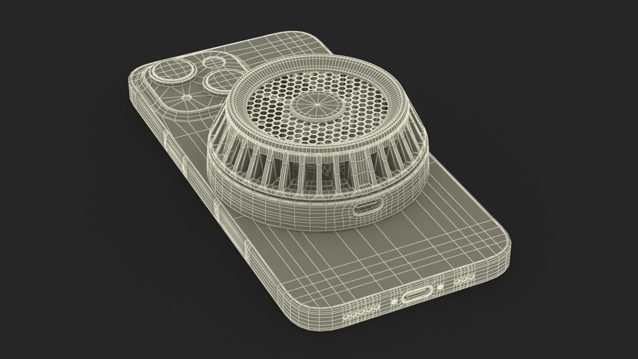 IPhone 15 with Cooler Razer 3D