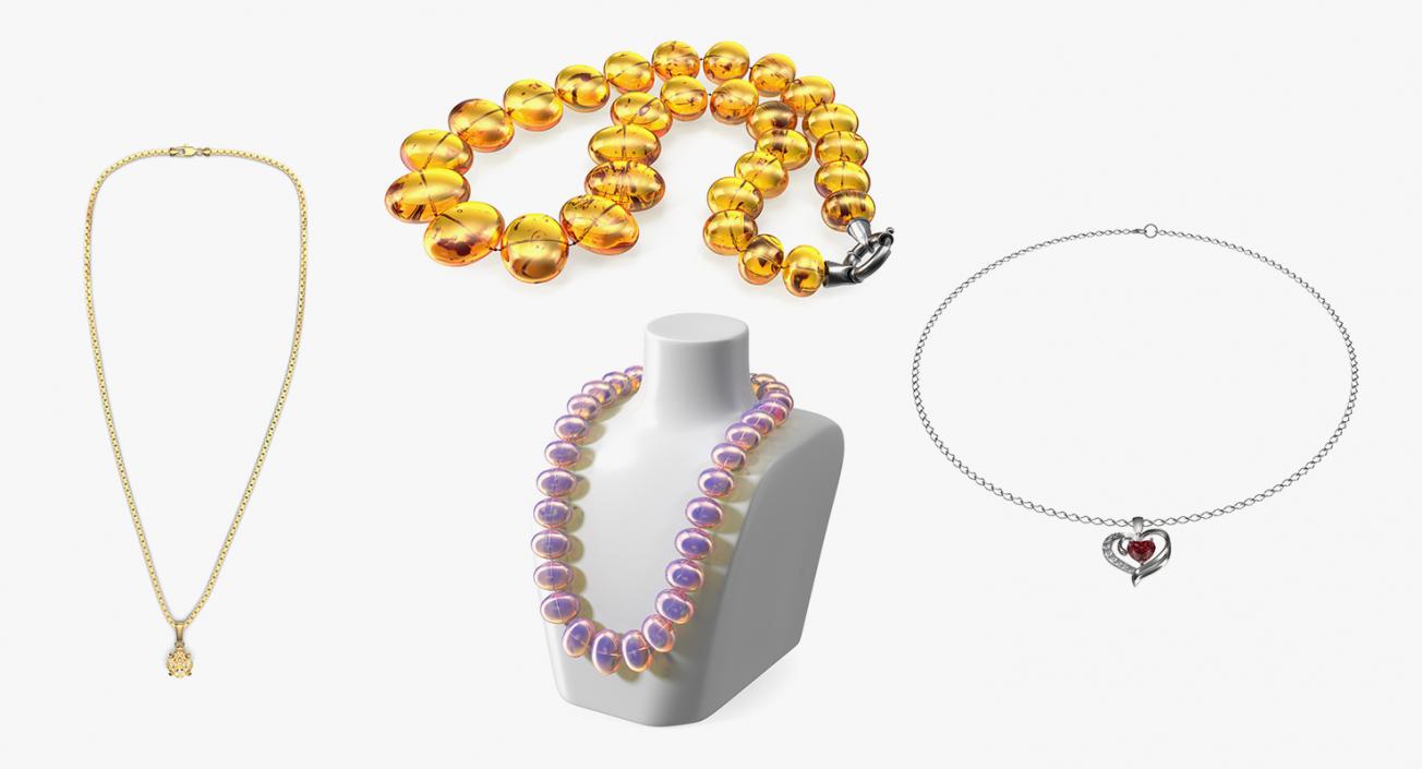 3D Necklace Collection 3