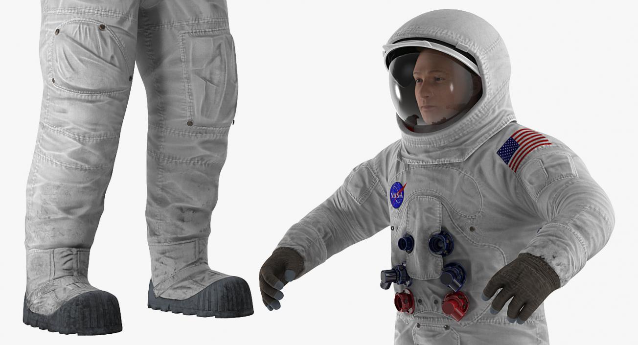 3D Astronauts Collection 5 model