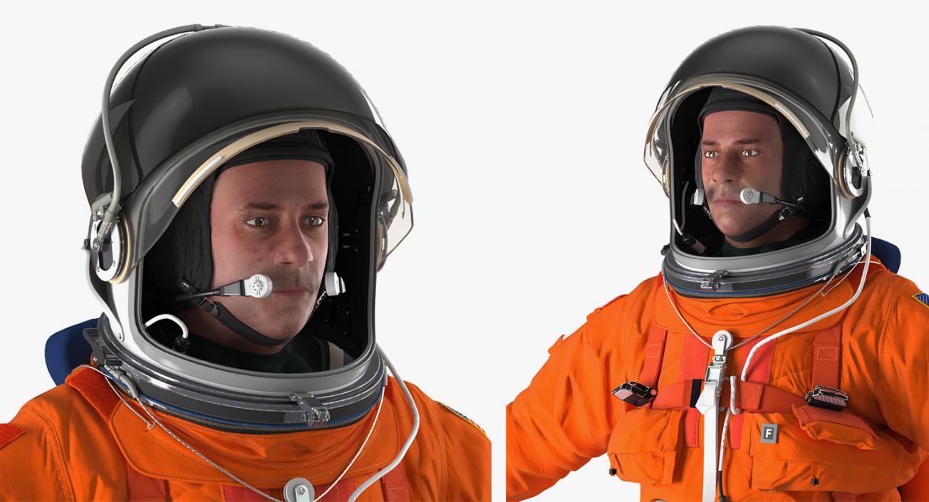 3D Astronauts Collection 5 model