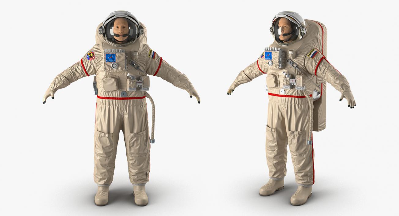 3D Astronauts Collection 5 model