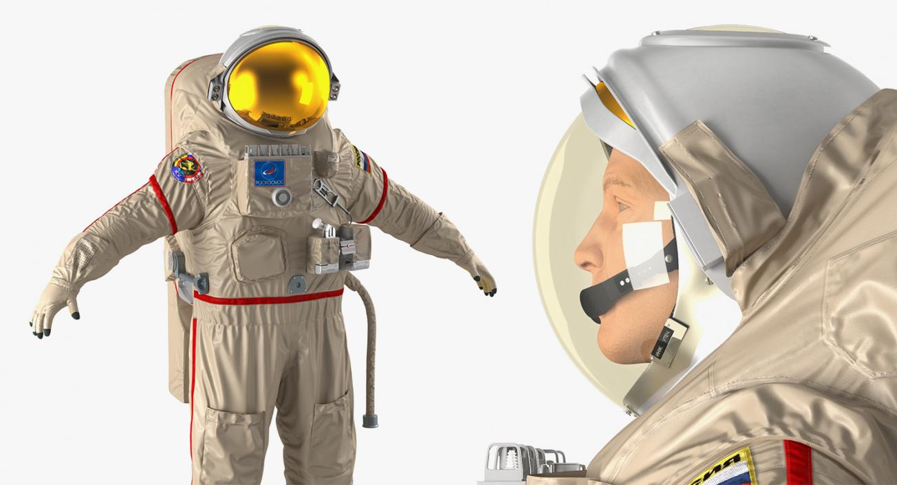 3D Astronauts Collection 5 model