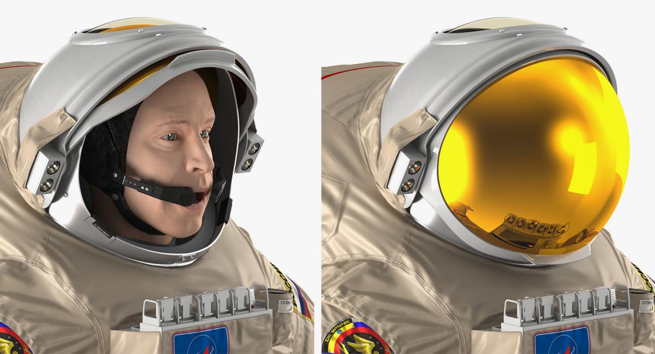 3D Astronauts Collection 5 model