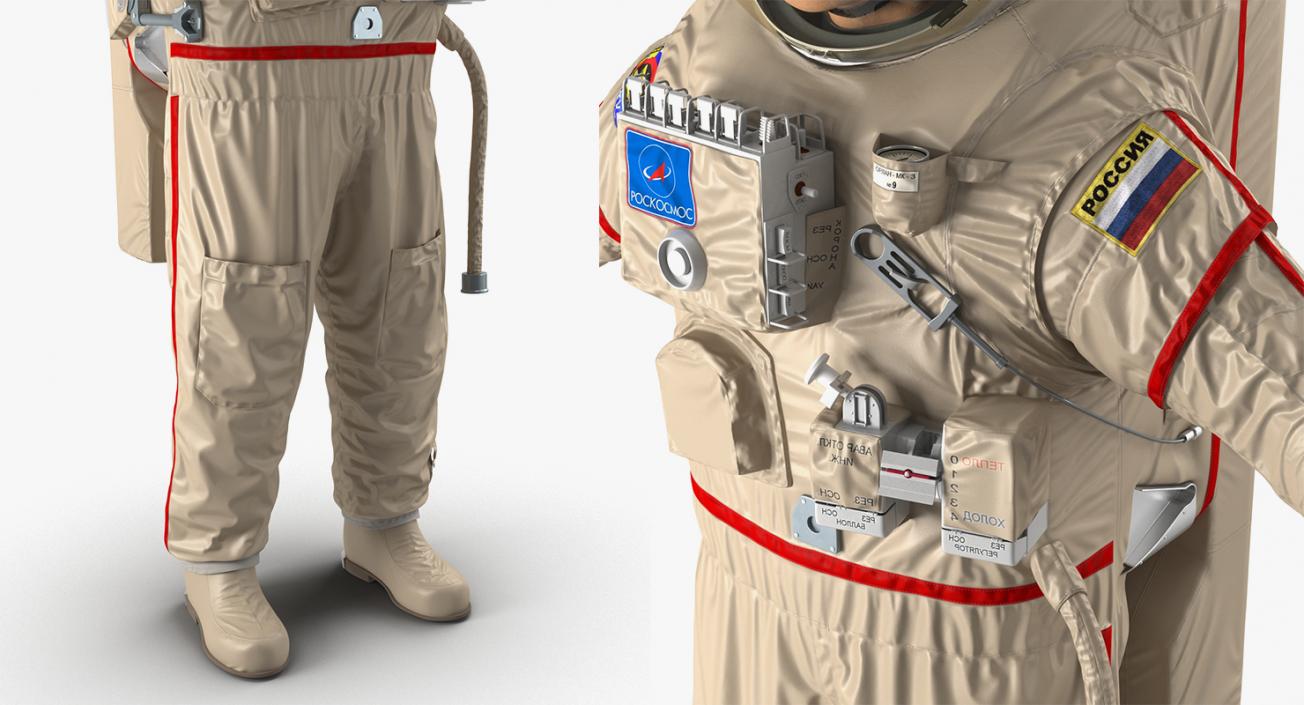 3D Astronauts Collection 5 model