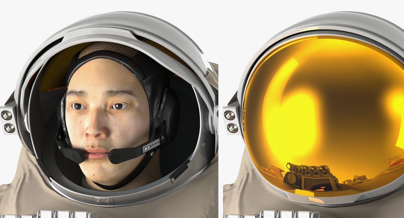 3D Astronauts Collection 5 model