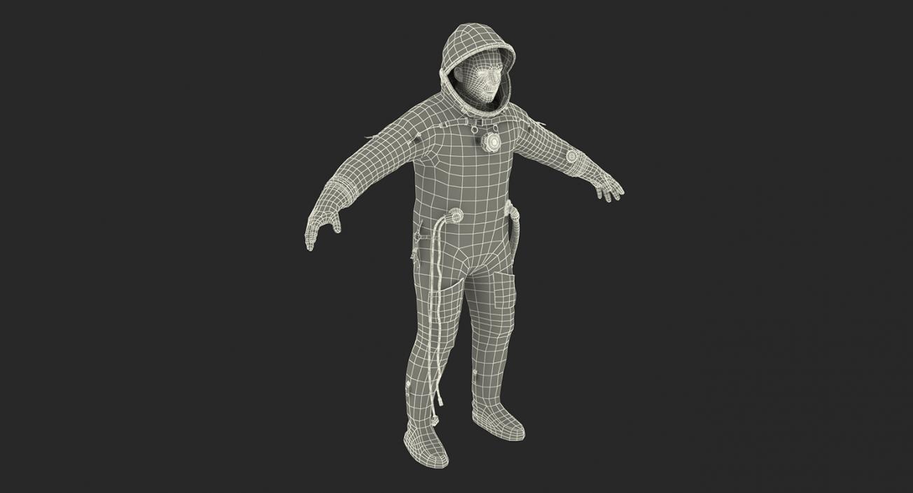 3D Astronauts Collection 5 model