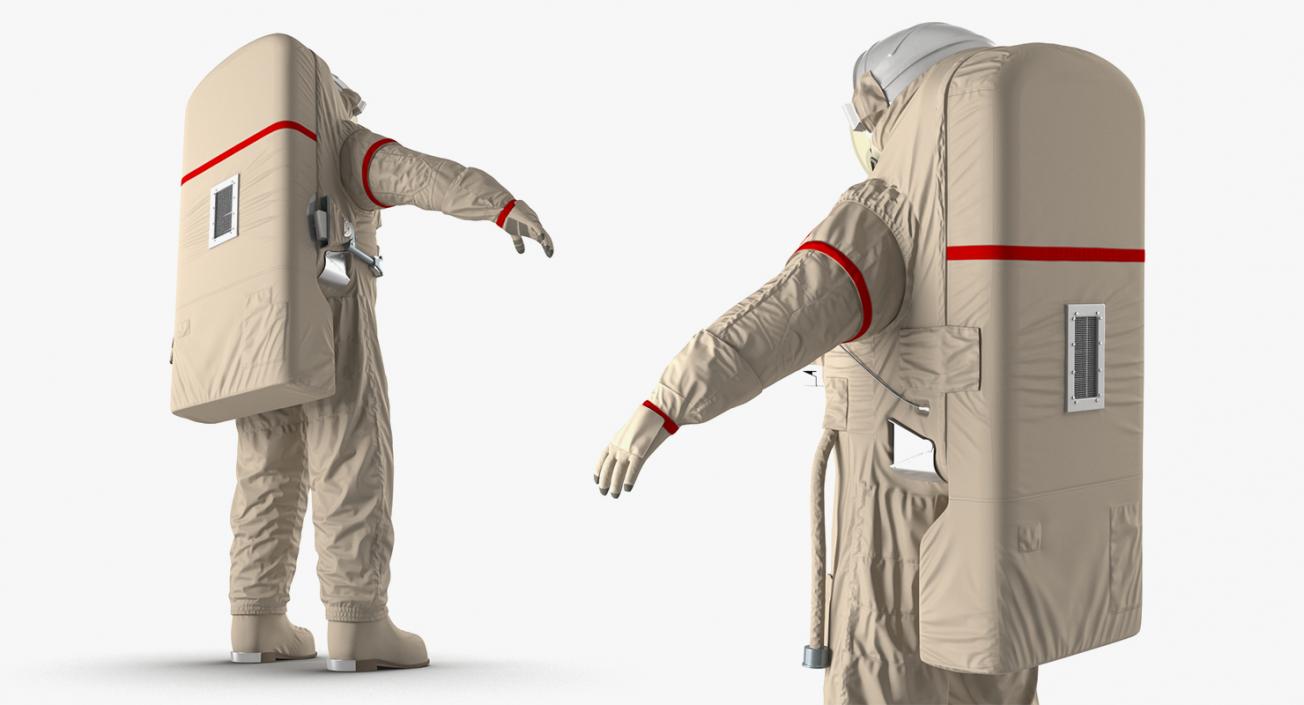 3D Astronauts Collection 5 model