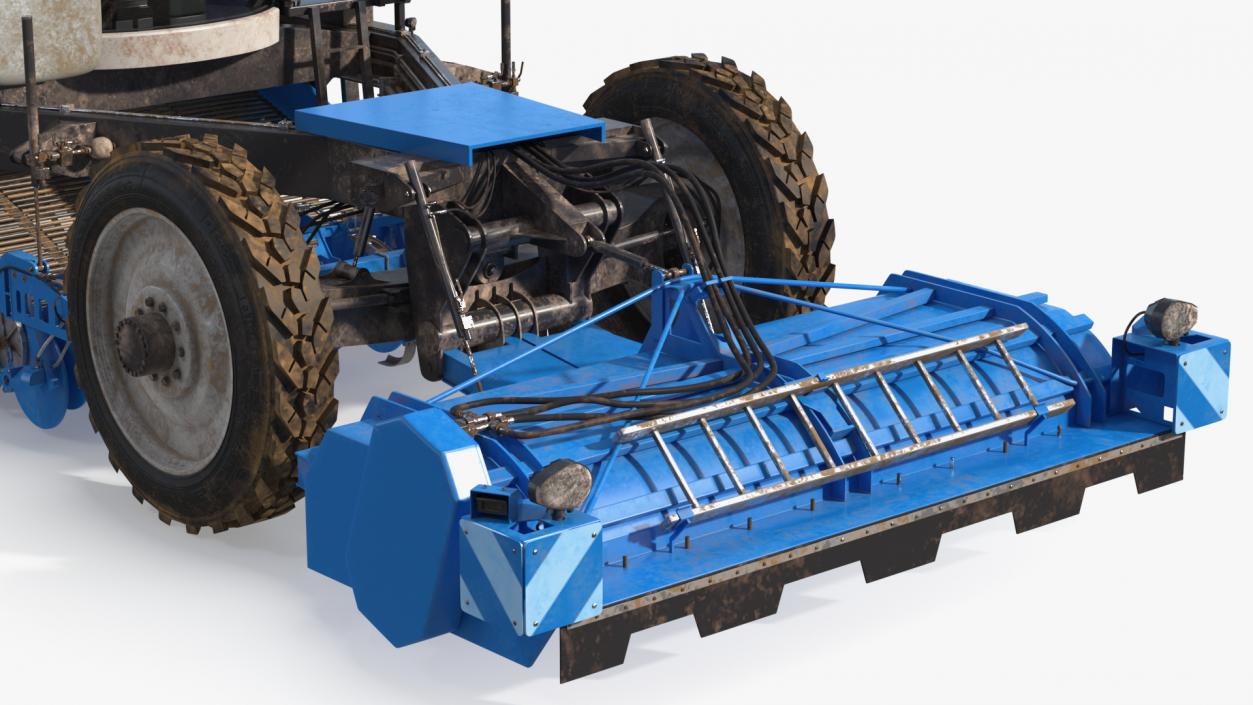 Potato Harvester Dirty 3D