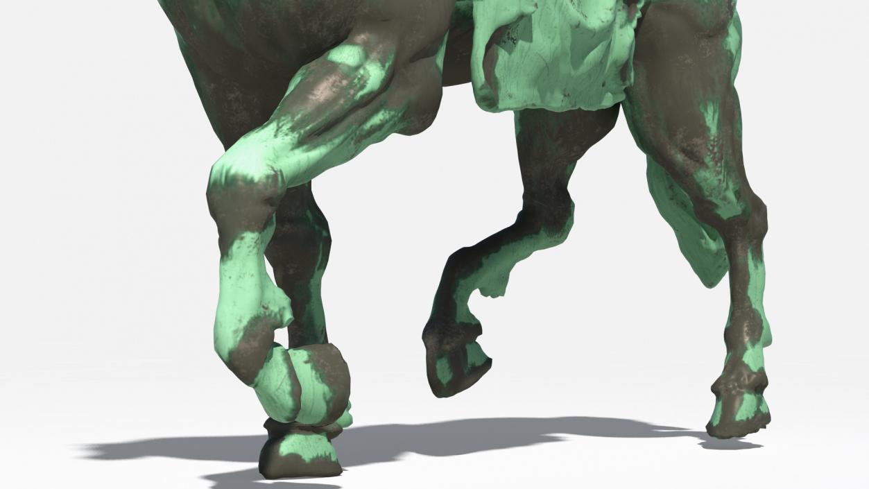 Horse Statue 3D