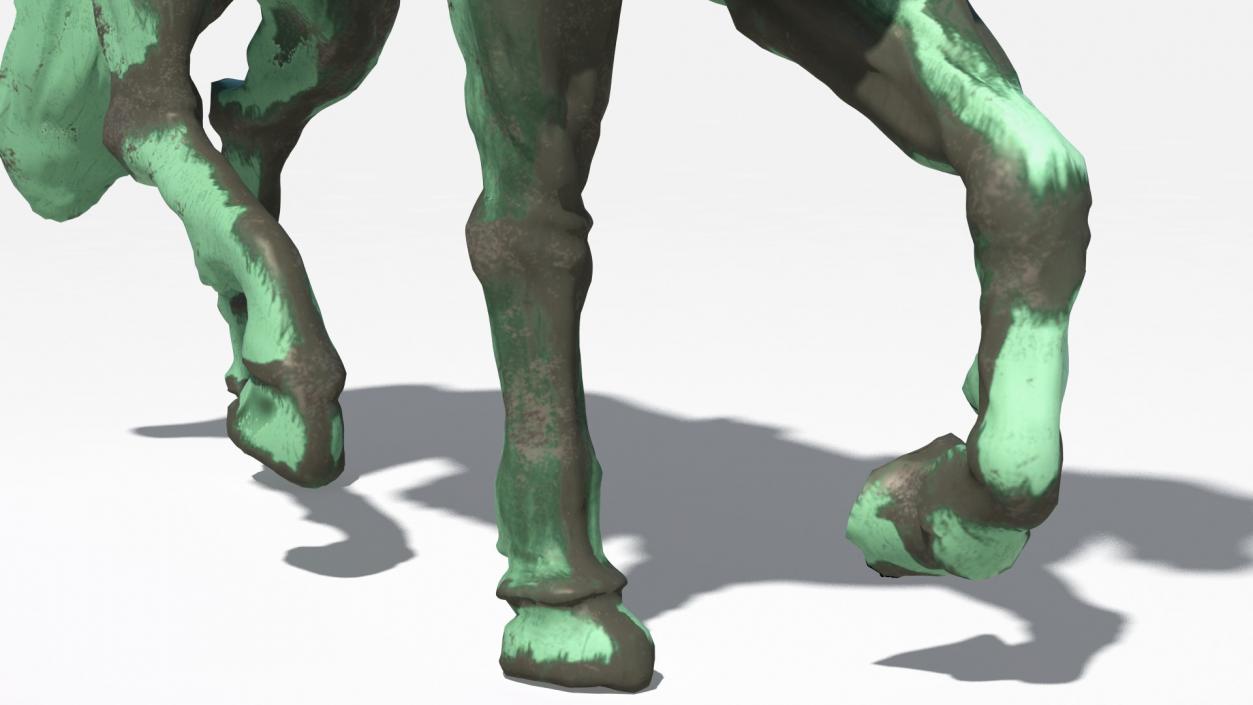 Horse Statue 3D