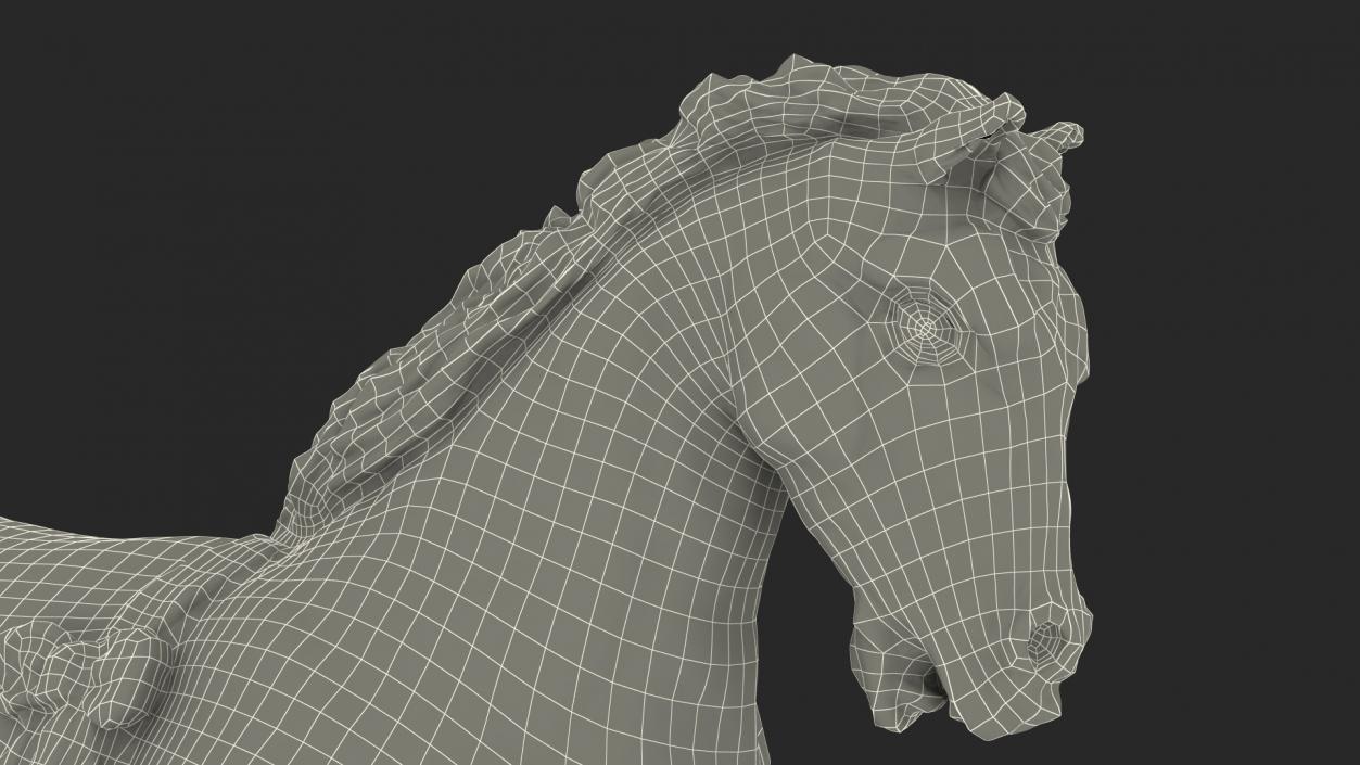 Horse Statue 3D