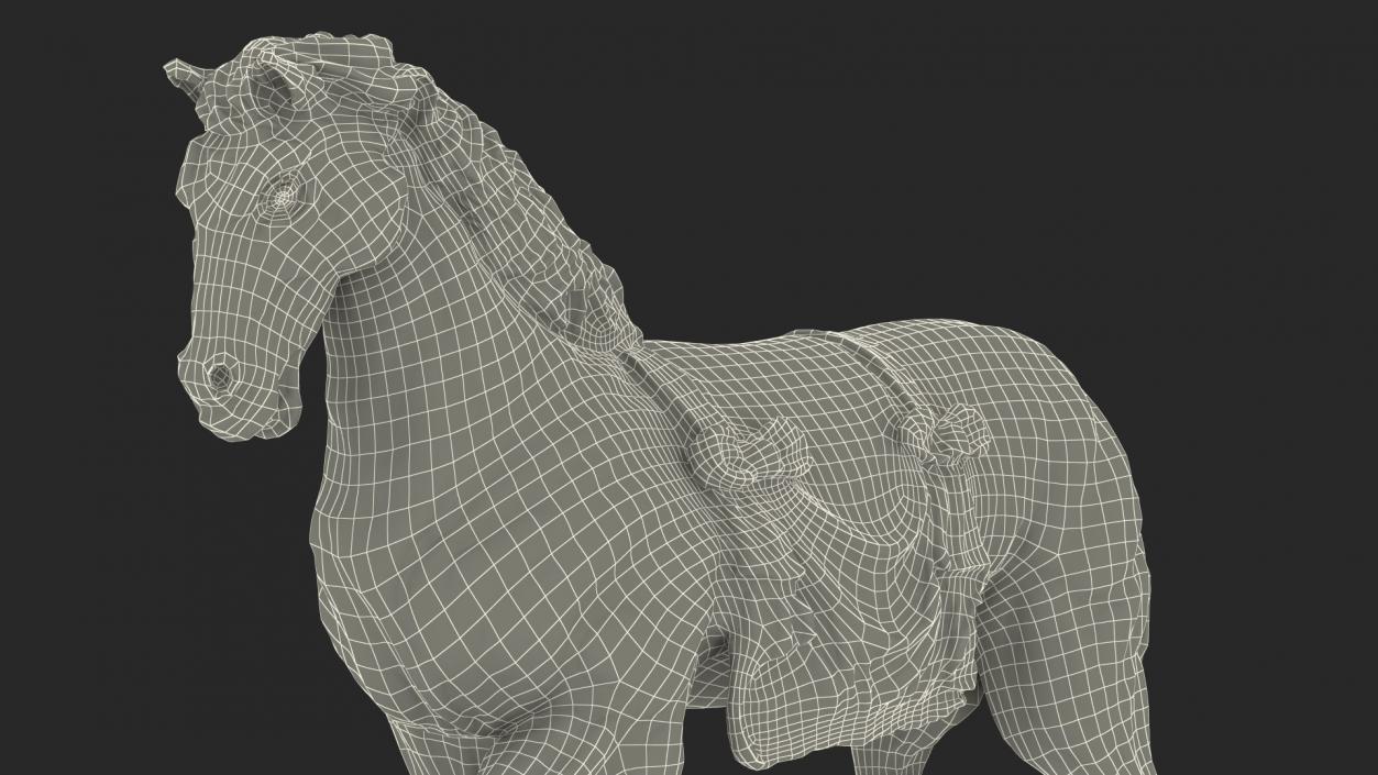 Horse Statue 3D