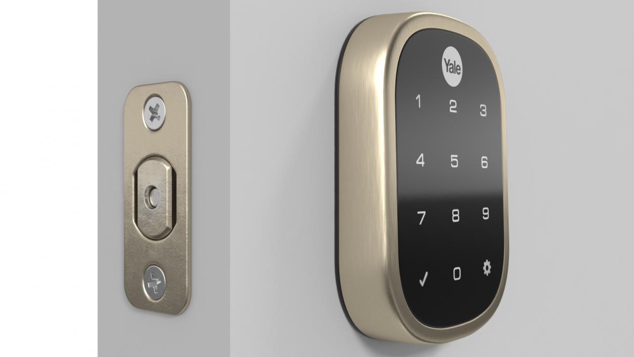 Smart Locks Collection 3D