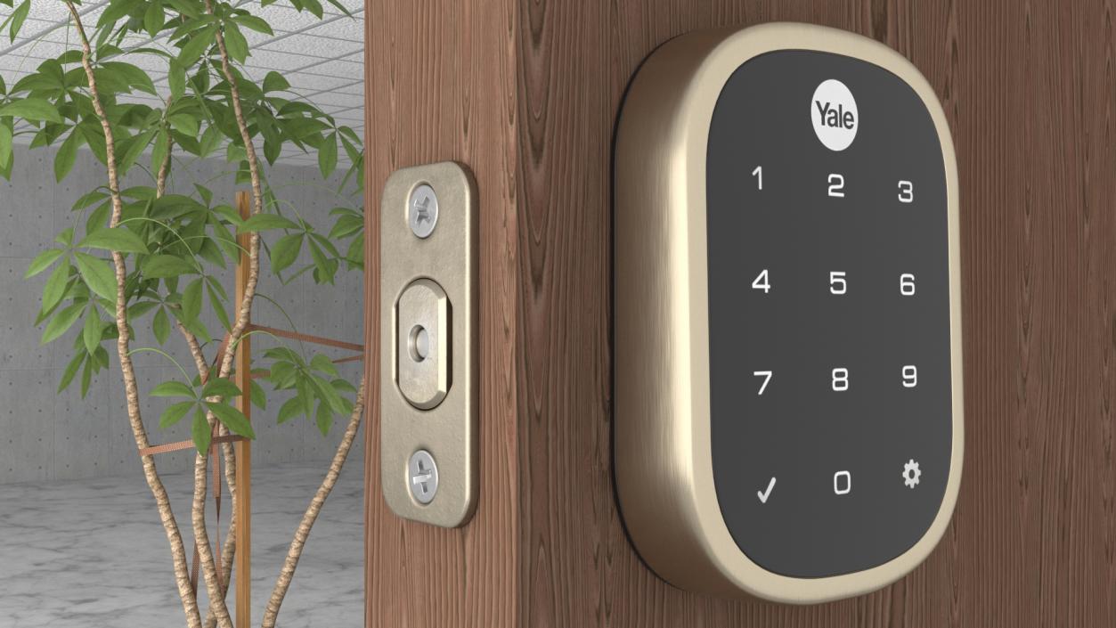 Smart Locks Collection 3D