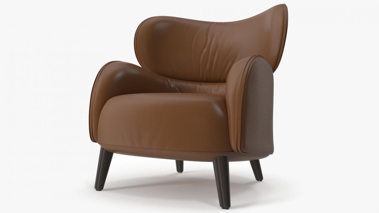 3D Natuzzi Italia Blossom Chair model