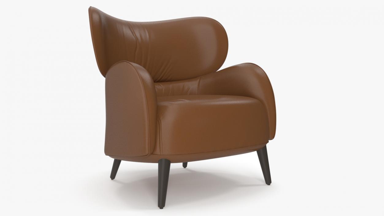 3D Natuzzi Italia Blossom Chair model