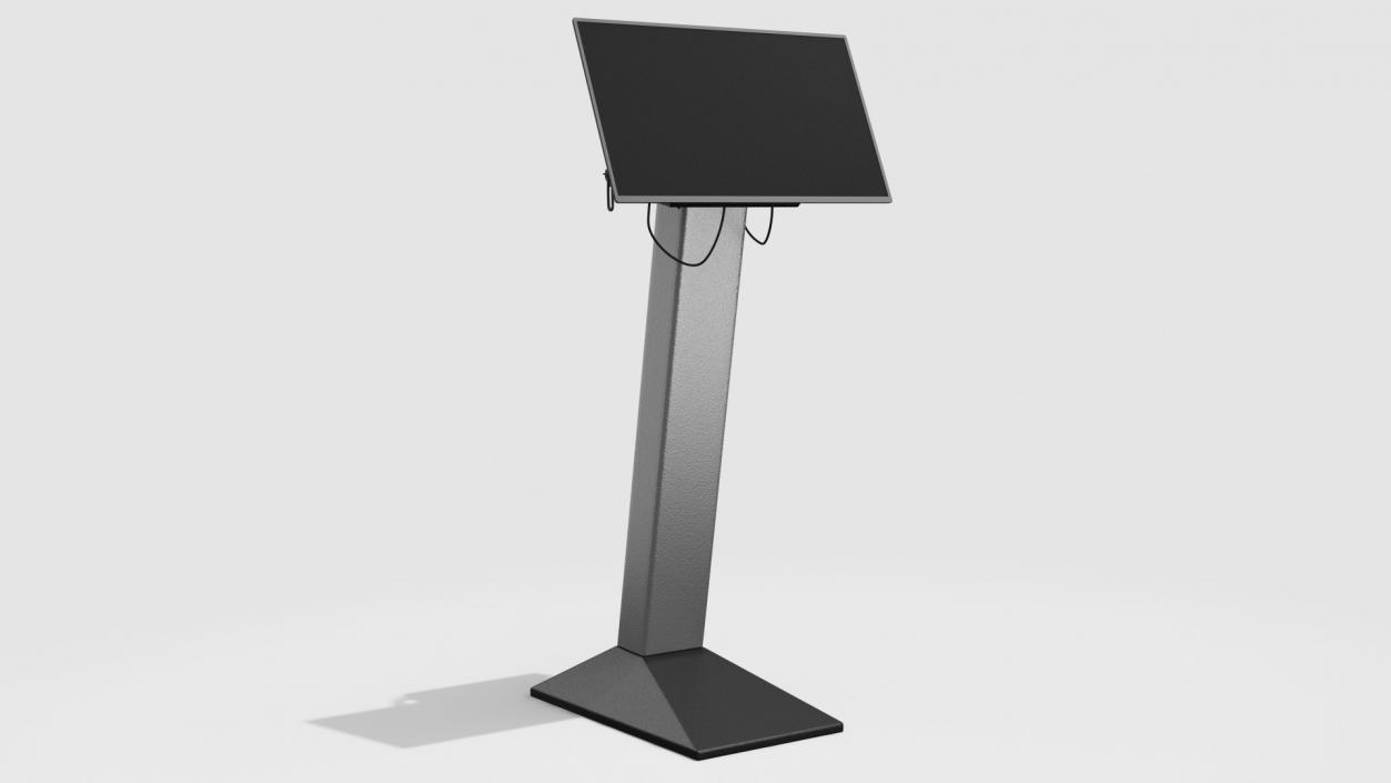 Security Scanner Monitor 3D model