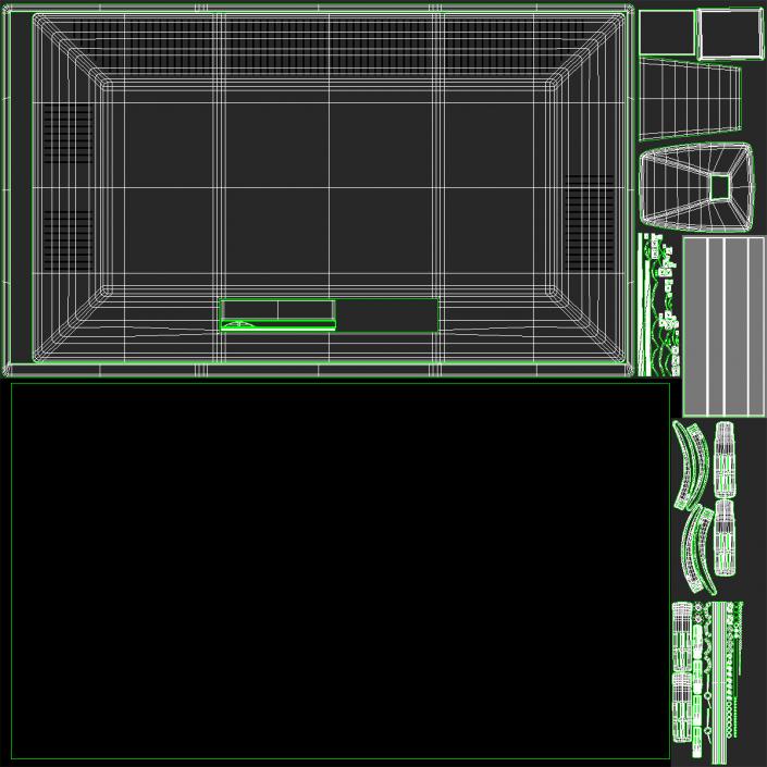 Security Scanner Monitor 3D model