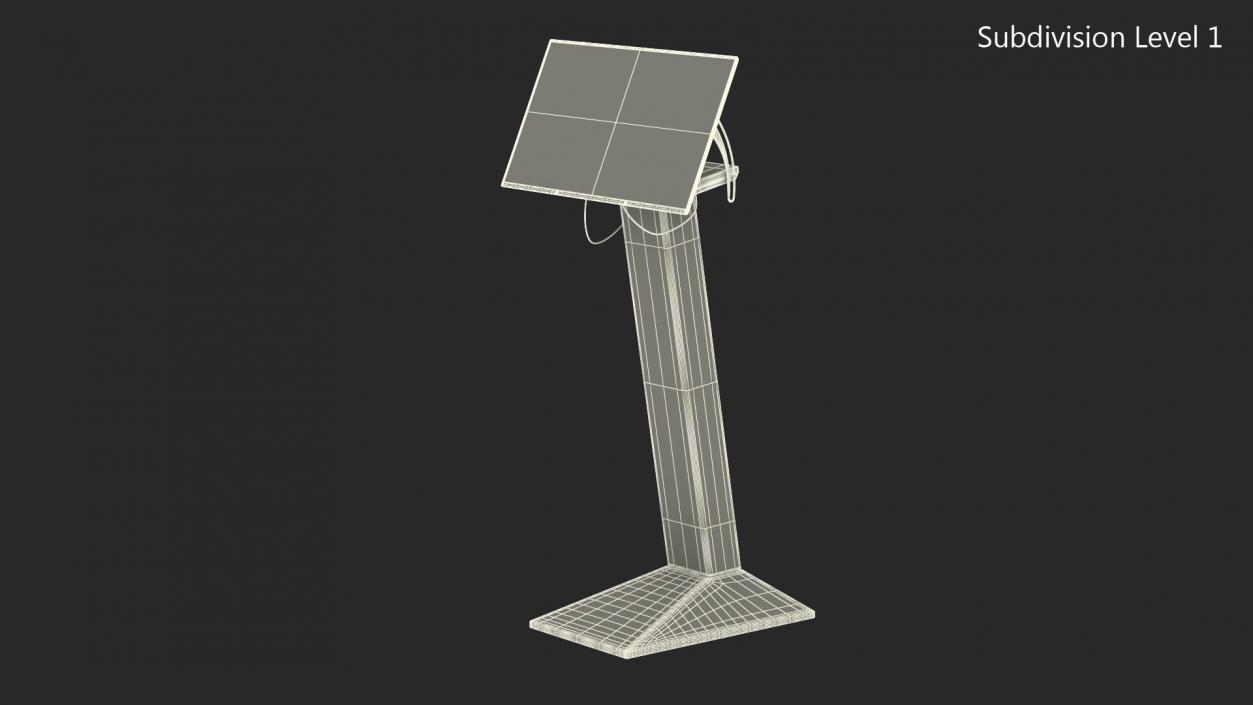 Security Scanner Monitor 3D model