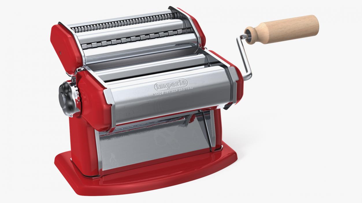 3D Imperia Pasta Maker Machine Red