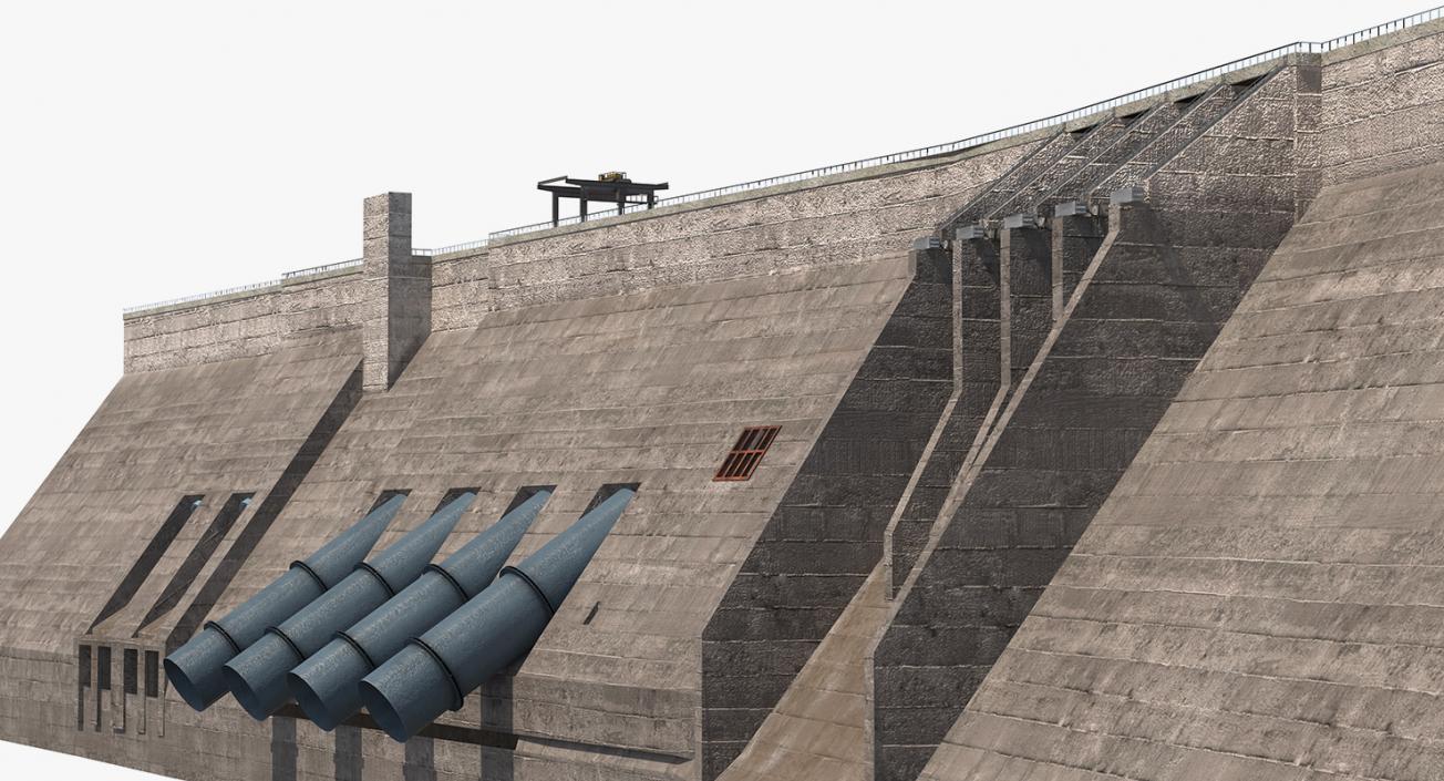 Dam 3D model