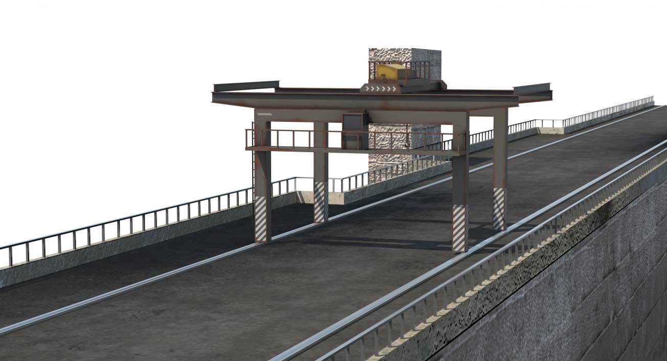 Dam 3D model