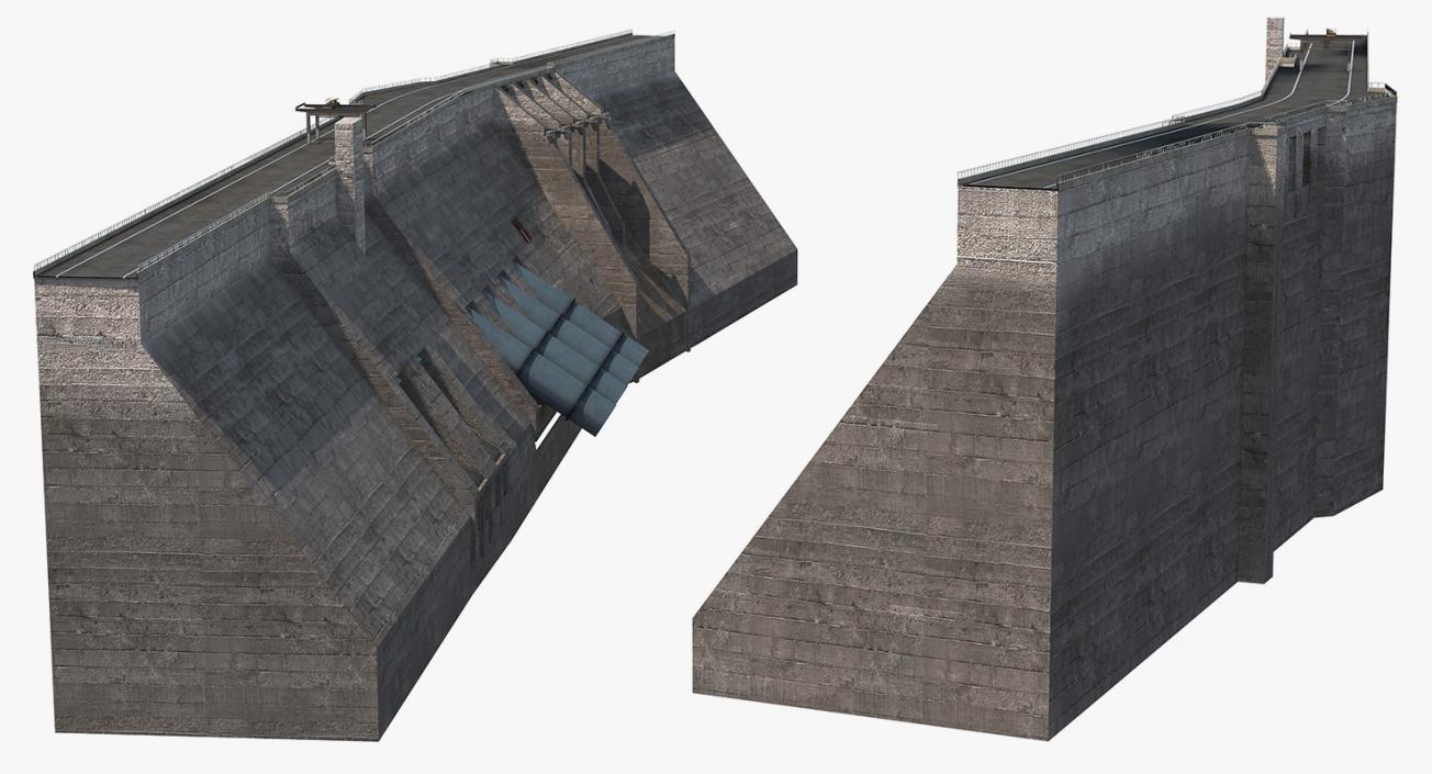 Dam 3D model