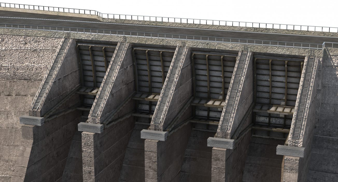 Dam 3D model