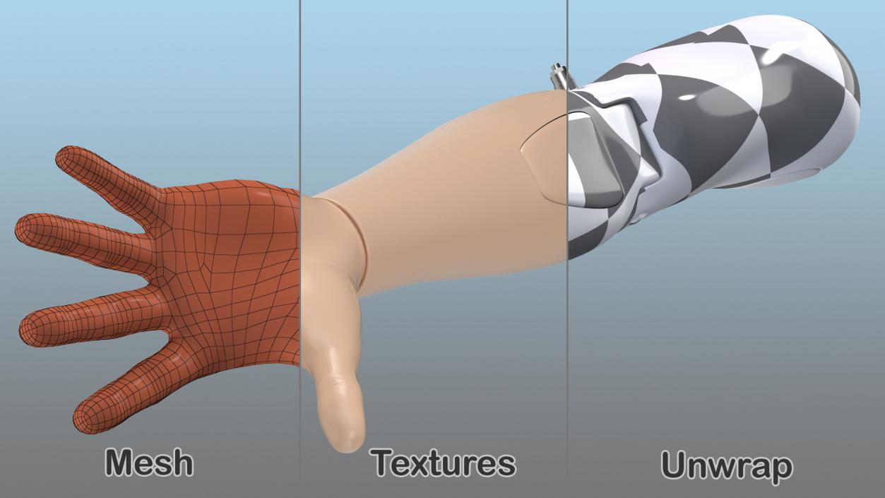 3D model Student Practice Arm Simulator