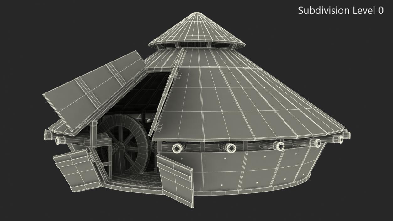 New Leonardo Da Vinci Rotational Tank 3D