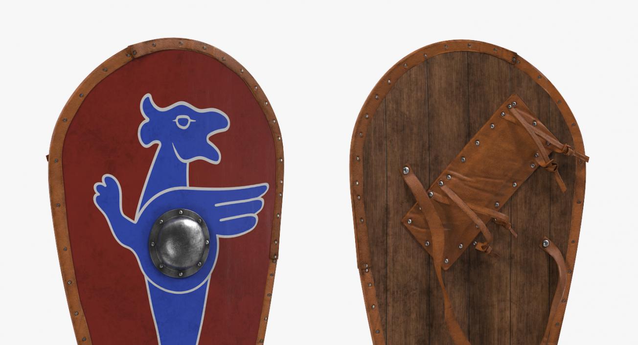 Medieval Shields Collection 3D