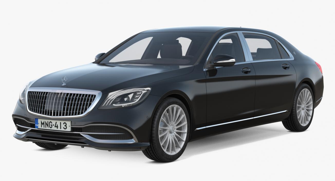 Mercedes Maybach S 560 3D