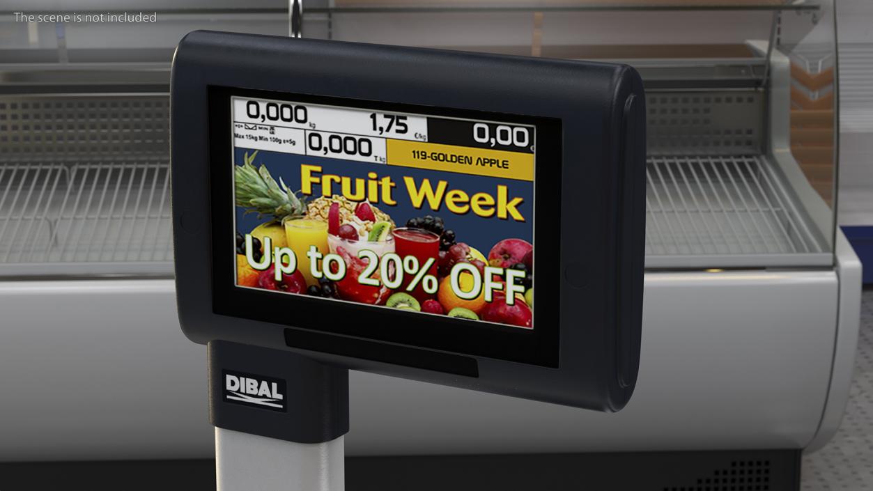 3D Dibal D955T Self Service Scales